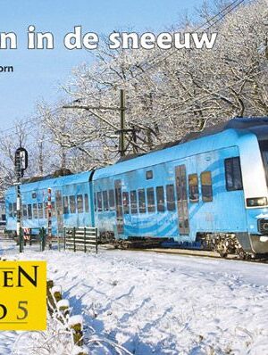 Sporen in de sneeuw