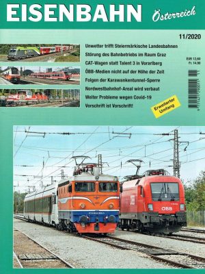 Eisenbahn Österreich November 2020