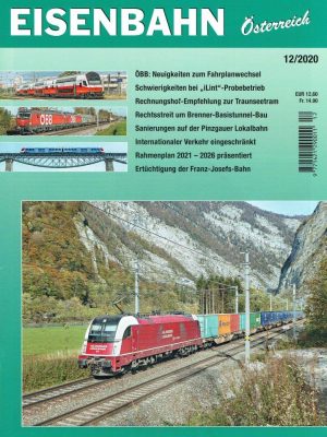 Eisenbahn Österreich Dezember 2020