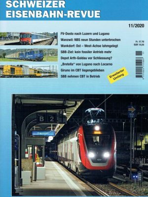 Schweizer Eisenbahn-Revue November 2020