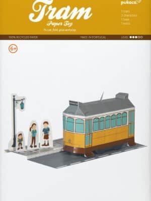 Tram Paper Toy
