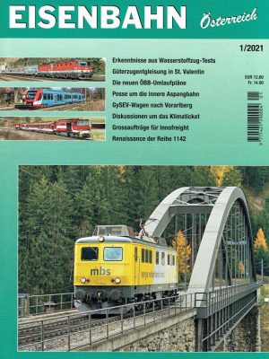Eisenbahn Österreich - Januar 2021