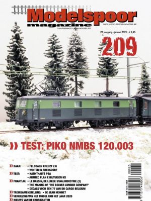 Modelspoor Magazine 209 - januari 2021
