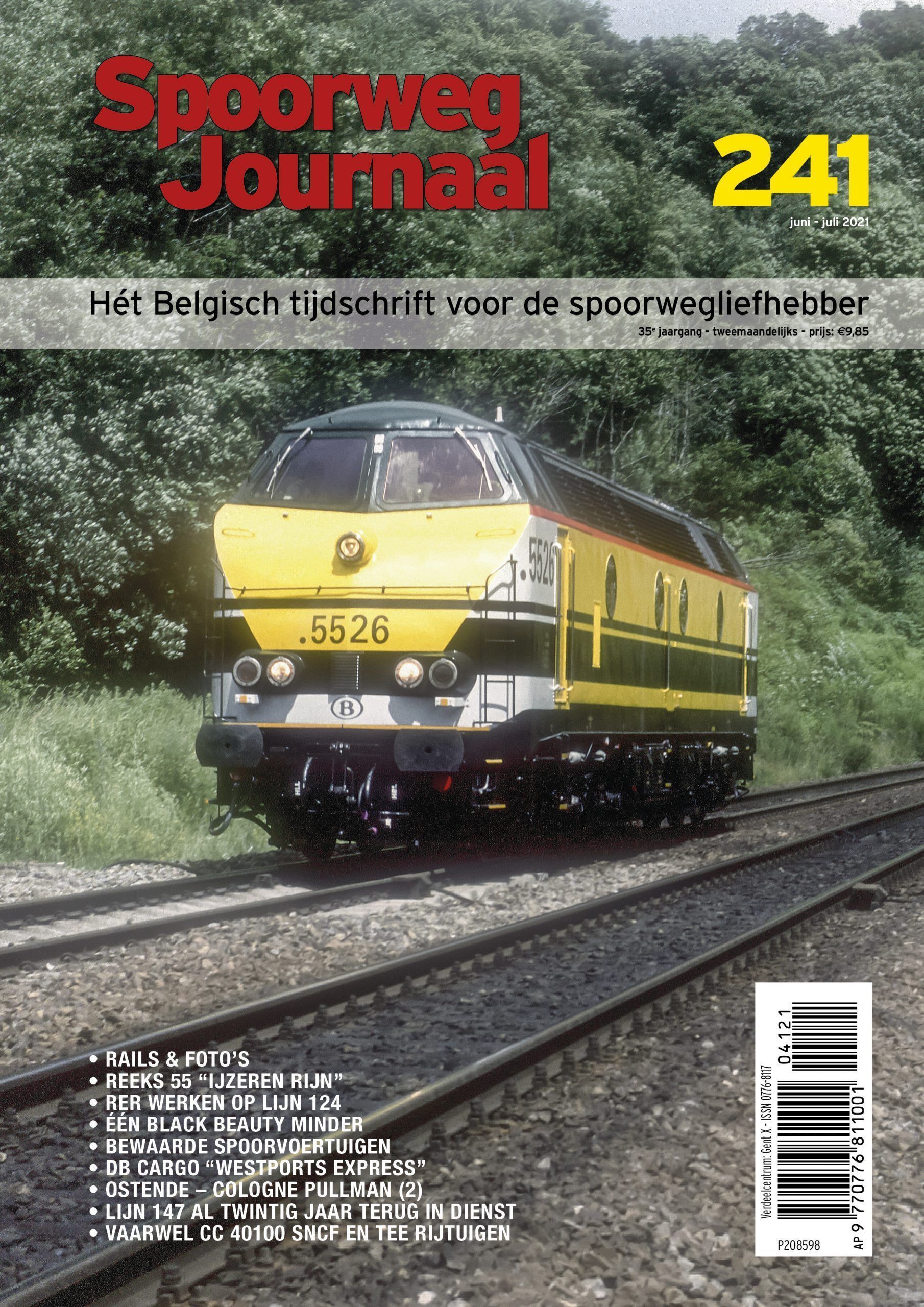 Aanbod Civiel mannetje Spoorwegjournaal 241 - juni/juli 2021 - Spoorwegboekhandel