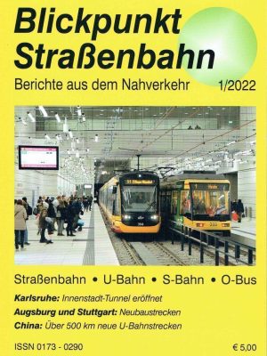 Blickpunkt Straßenbahn 1/2022