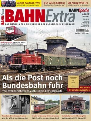 Bahn Extra 04/22 - Als die Post noch Bundesbahn fuhr