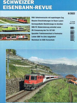 Schweizer Eisenbahn-Revue - Juni 2022