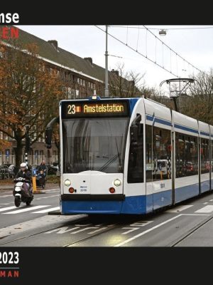 Amsterdamse Tramlijnen - Jaarkalender 2023