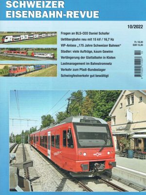 Schweizer Eisenbahn-Revue - Oktober 2022