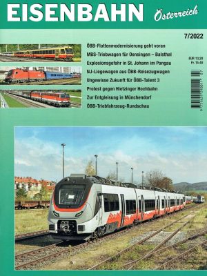 Eisenbahn Österreich - Juli 2022