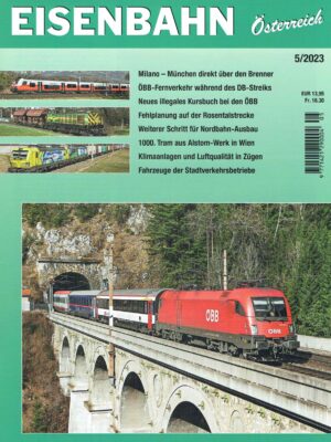 Eisenbahn Österreich - Mai 2023