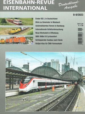 Eisenbahn-Revue International - August/September 2023