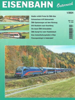 Eisenbahn Österreich - Januar 2024