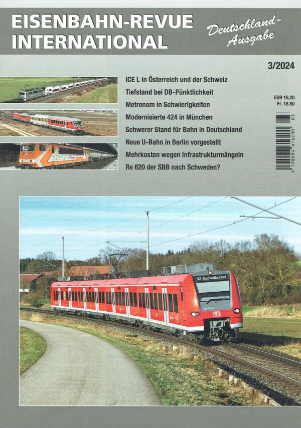 Eisenbahn-Revue International - März 2024