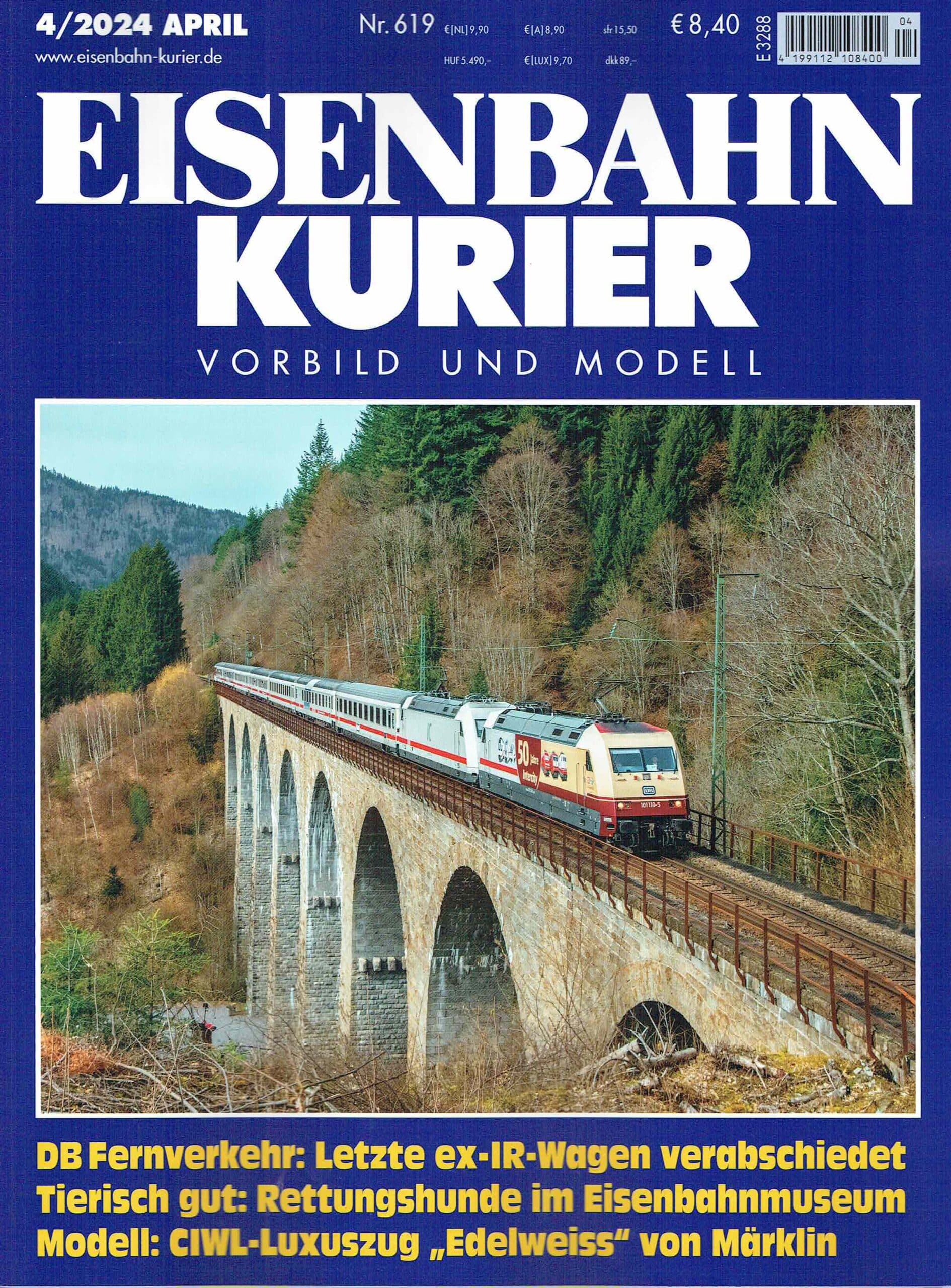 Eisenbahn Kurier 619 - April 2024