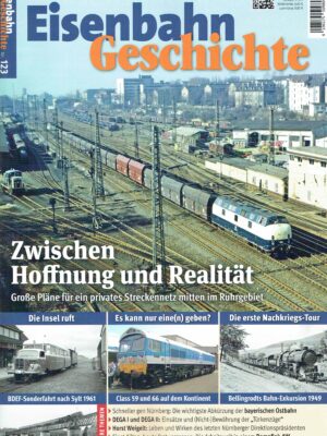Eisenbahn Geschichte Nr. 123