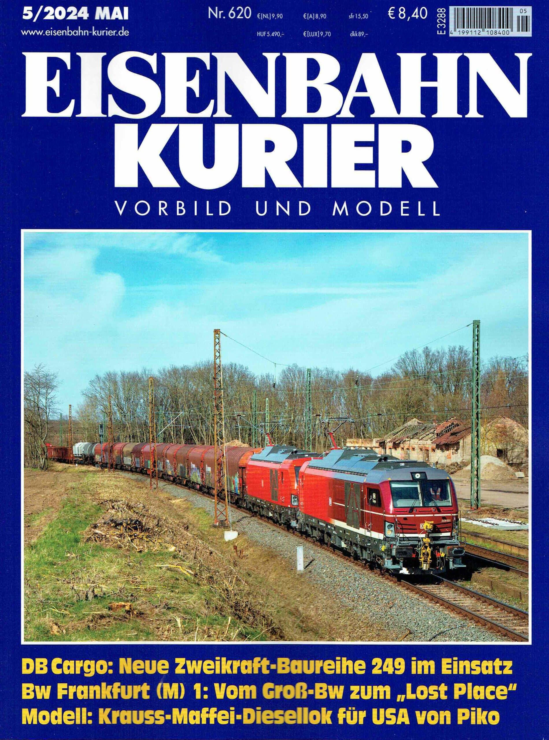 Eisenbahn Kurier 620 - Mai 2024