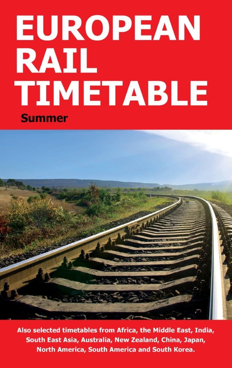 European Rail Timetable Summer 2024