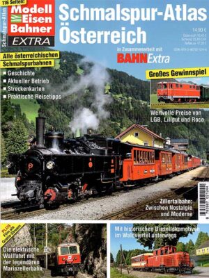 ModellEisenBahner Extra 9 Schmalspur-Atlas Österreich