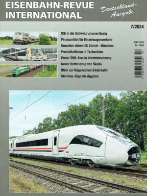 Eisenbahn-Revue International - Juli 2024