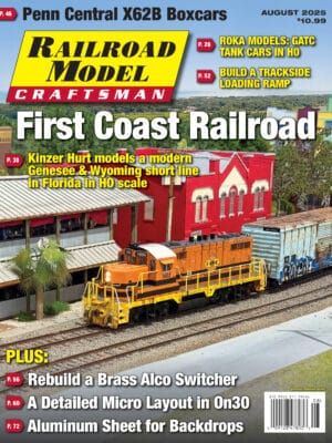 Railroad Model Craftsman August 2025