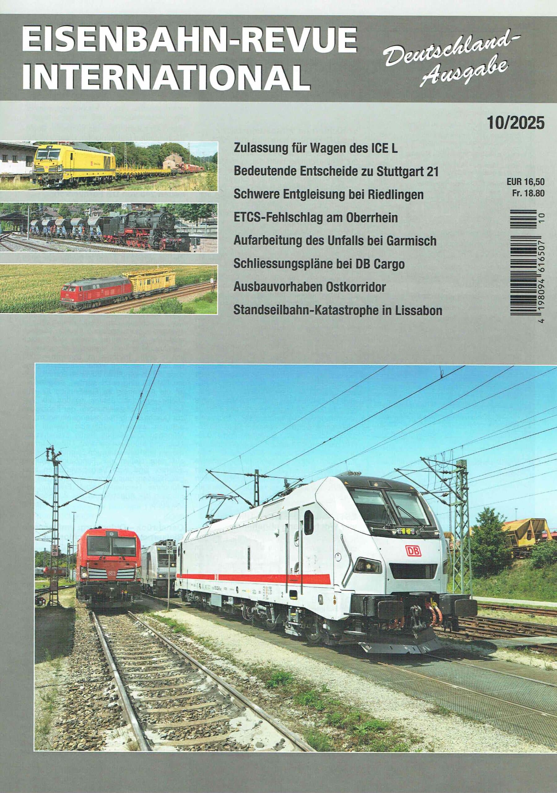 Eisenbahn-Revue International - Oktober 2025