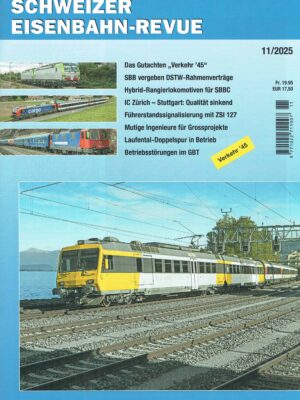 Schweizer Eisenbahn-Revue - November 2025