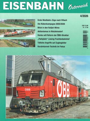 Eisenbahn Österreich - April 2026