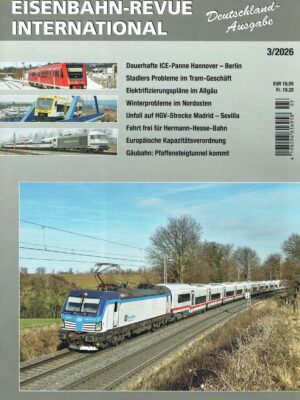 Eisenbahn-Revue International - März 2026