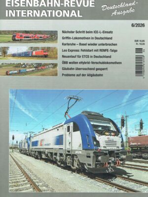 Eisenbahn-Revue International - Juni 2026