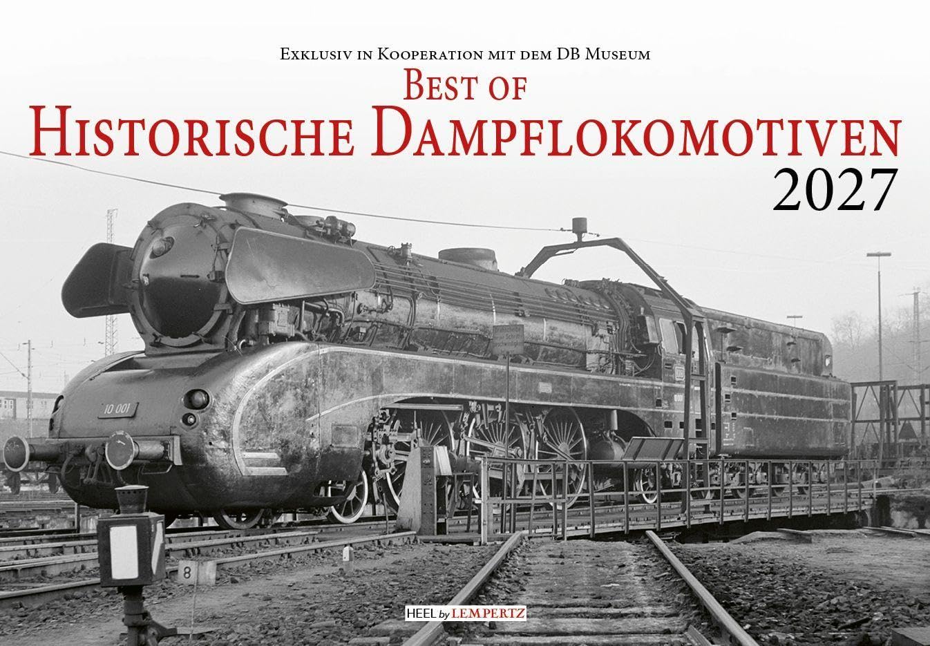 Historische Dampflokomotiven Kalender 2027 - Spoorwegboekhandel