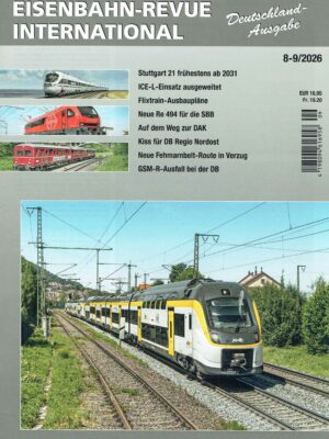 Eisenbahn-Revue International - August/September 2026