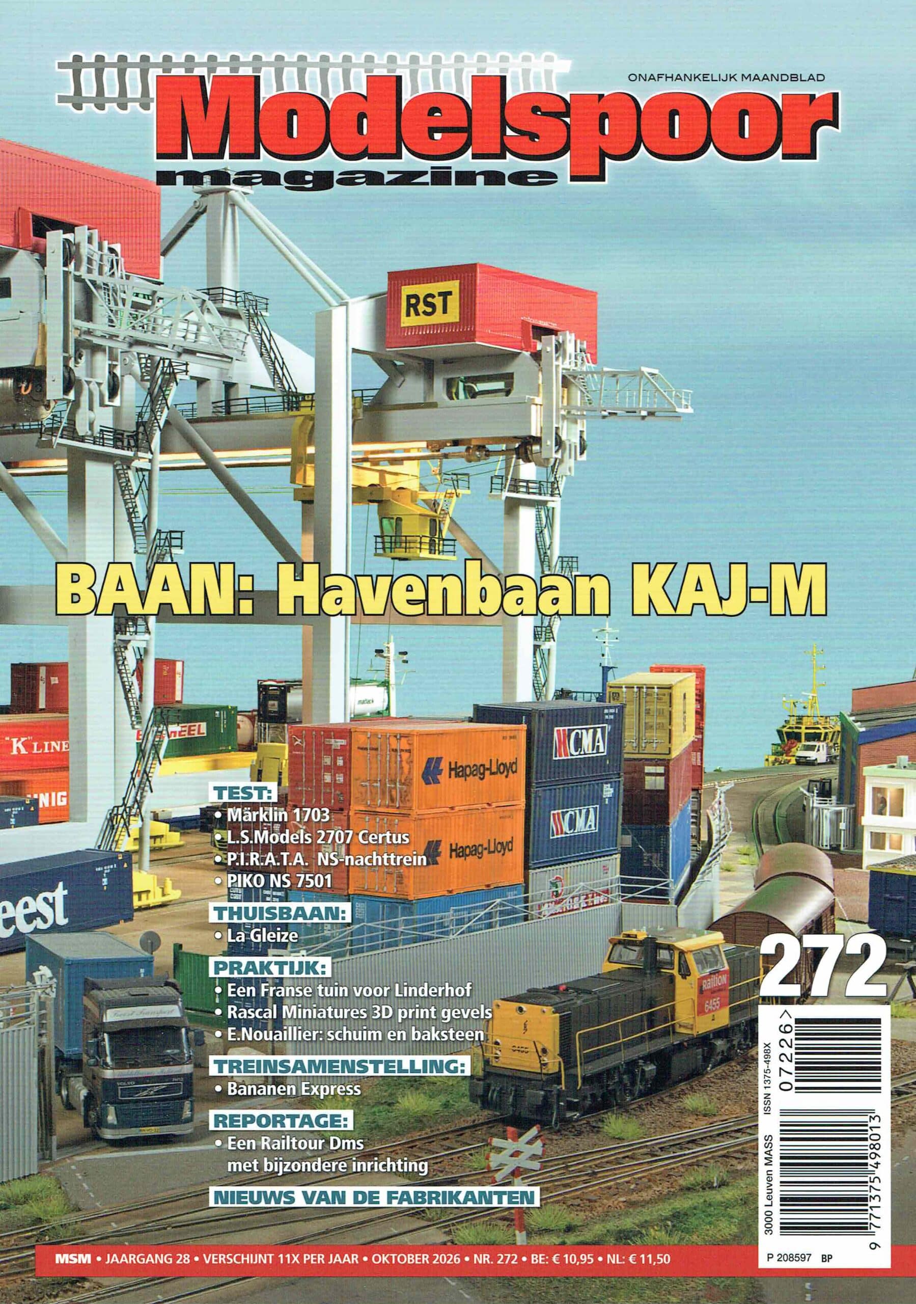 Modelspoor Magazine 272 - oktober 2026
